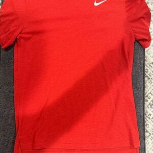 Nike Bright Red Short Sleeve Tee